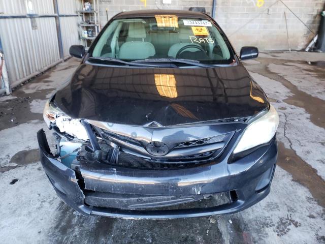 2T1BU4EE3DC993529 - 2013 TOYOTA COROLLA BASE BLACK photo 5