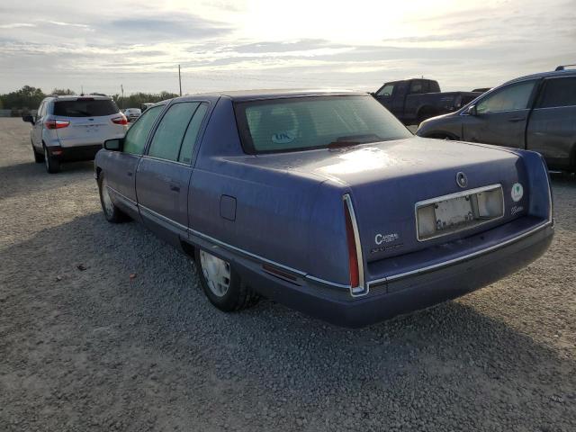 1G6KF52Y9SU300271 - 1995 CADILLAC DEVILLE CO BLUE photo 2