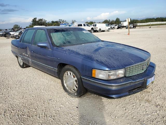 1G6KF52Y9SU300271 - 1995 CADILLAC DEVILLE CO BLUE photo 4