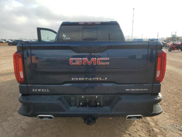 3GTUUGETXNG516886 - 2022 GMC SIERRA K1500 DENALI BLUE photo 6