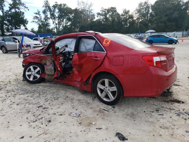 4T1BF1FKXEU750572 - 2014 TOYOTA CAMRY L RED photo 2