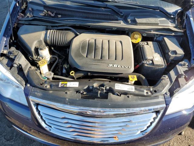 2C4RC1BG0GR189313 - 2016 CHRYSLER TOWN & COU TOURING ლურჯი ფოტო 12