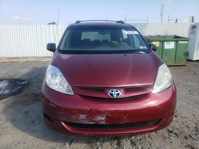 5TDZA23C76S422763 - 2006 TOYOTA SIENNA CE RED photo 5