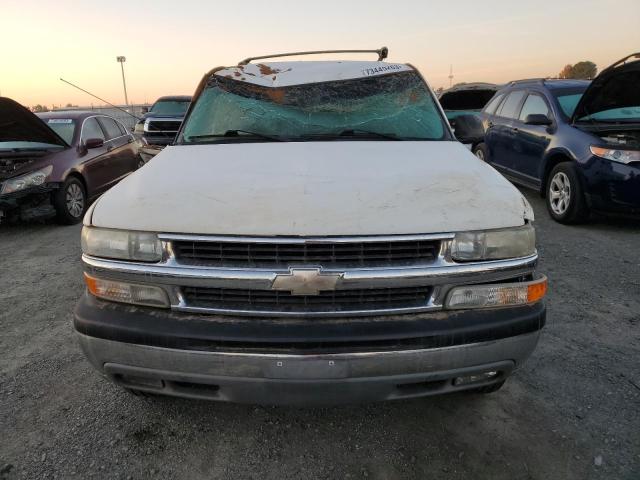 1GNEC13T01R130471 - 2001 CHEVROLET TAHOE C1500 WHITE photo 5