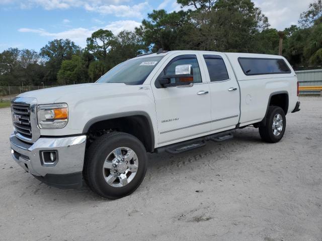 1GT22XEG2JZ202336 - 2018 GMC SIERRA K3500 SLT WHITE photo 1