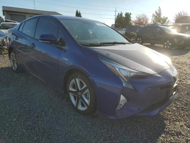 JTDKARFU3H3534172 - 2017 TOYOTA PRIUS BLUE photo 4