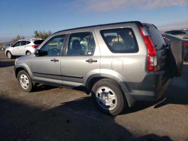 JHLRD68525C016157 - 2005 HONDA CR-V LX SILVER photo 2