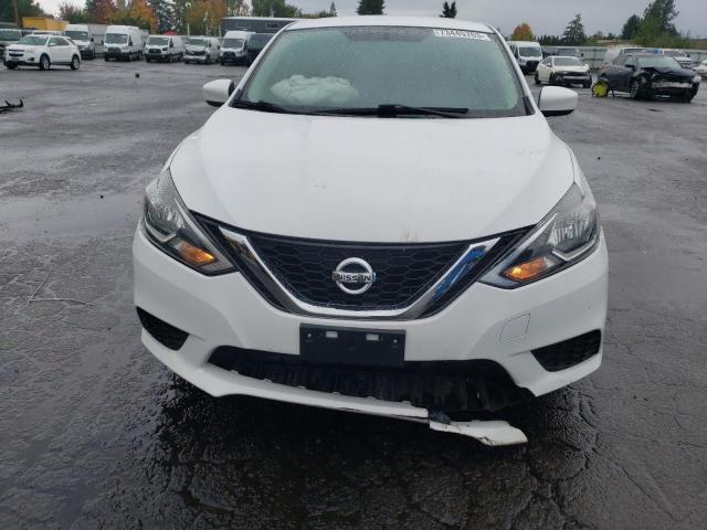 3N1AB7AP9KY345641 - 2019 NISSAN SENTRA S WHITE photo 5