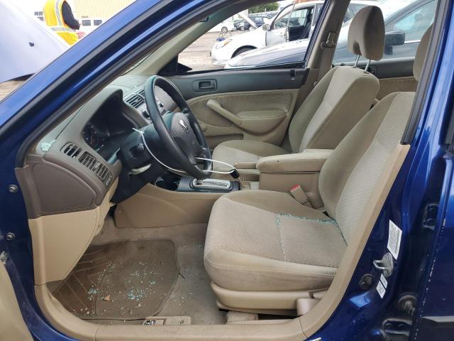 2HGES16304H638310 - 2004 HONDA CIVIC DX VP Mavi foto 7