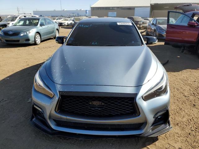 JN1BV7ARXEM683246 - 2014 INFINITI Q50 BASE GRAY photo 5