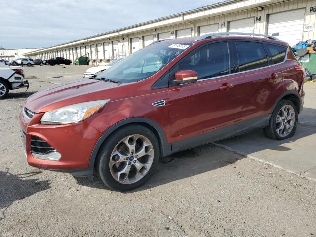 1FMCU0J94EUD23560 - 2014 FORD ESCAPE TITANIUM ORANGE photo 1