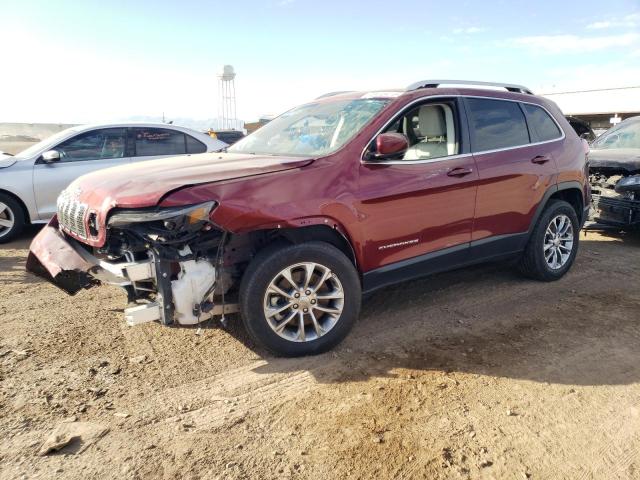 1C4PJMMX4MD101048 - 2021 JEEP CHEROKEE LATITUDE LUX RED photo 1