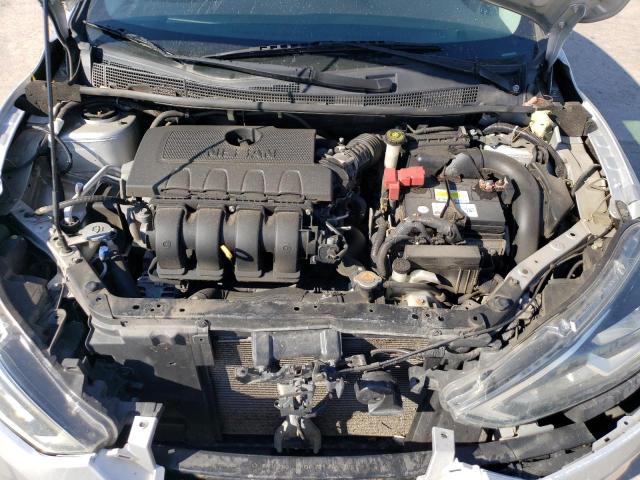 3N1AB7AP0HY411356 - 2017 NISSAN SENTRA S SILVER photo 11