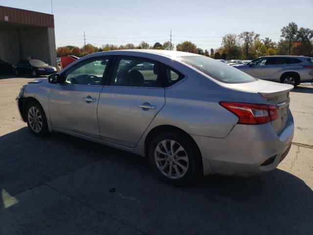 3N1AB7AP0HY411356 - 2017 NISSAN SENTRA S SILVER photo 2