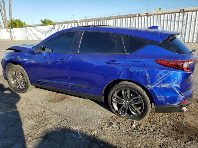 5J8TC1H61NL003404 - 2022 ACURA RDX A-SPEC BLUE photo 2