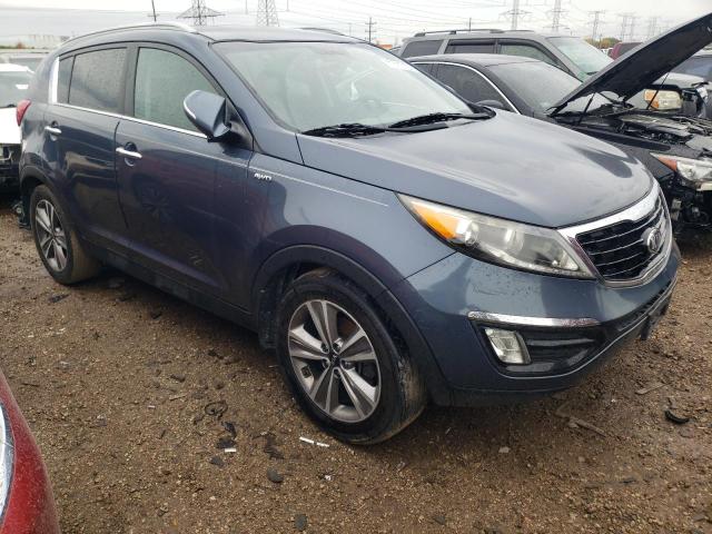 KNDPCCA65E7660771 - 2014 KIA SPORTAGE SX BLUE photo 4