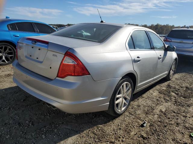 3FAHP0JA4AR345660 - 2010 FORD FUSION SEL SILVER photo 3