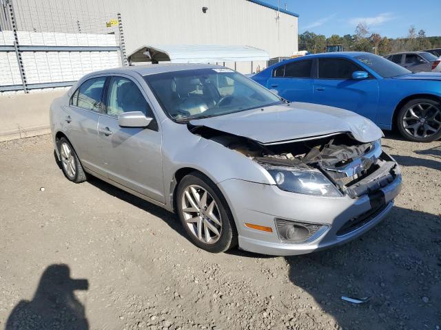 3FAHP0JA4AR345660 - 2010 FORD FUSION SEL SILVER photo 4