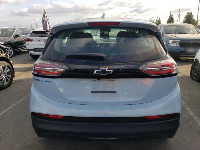 1G1FW6S07N4127703 - 2022 CHEVROLET BOLT EV 1LT BLUE photo 6