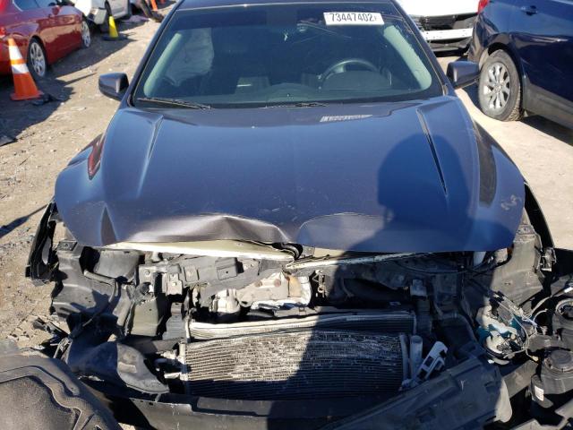 1G11J5SX7DF300719 - 2013 CHEVROLET MALIBU LTZ ნაცრისფერი ფოტო 11