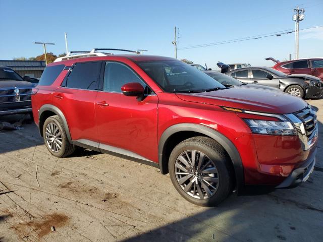 5N1DR3CB2PC272348 - 2023 NISSAN PATHFINDER SL RED photo 4