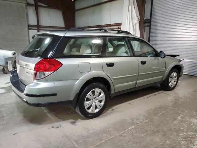 4S4BP60C997319124 - 2009 SUBARU OUTBACK GRAY photo 3