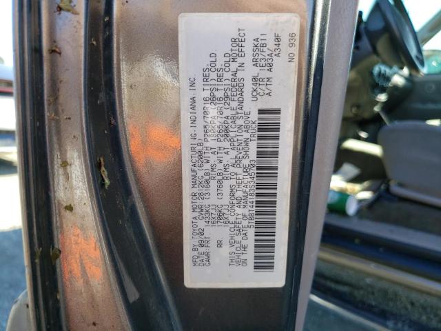 5TBBT44183S345703 - 2003 TOYOTA TUNDRA ACCESS CAB SR5 GRAY photo 12