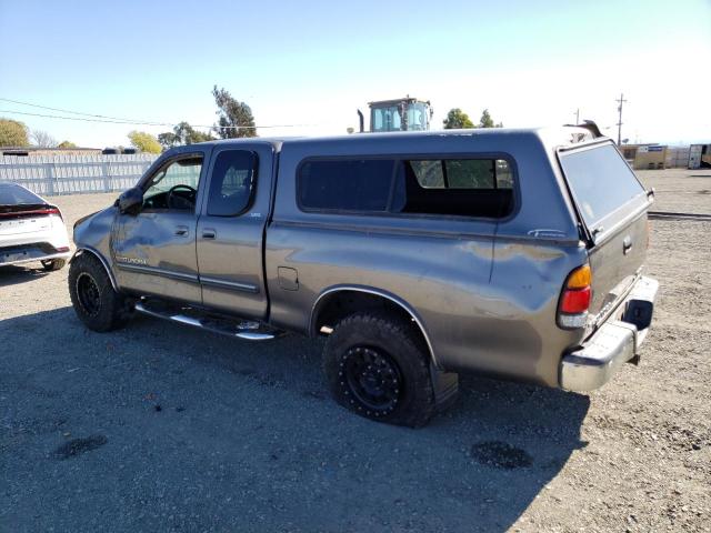 5TBBT44183S345703 - 2003 TOYOTA TUNDRA ACCESS CAB SR5 GRAY photo 2