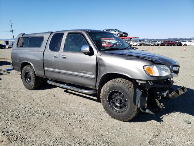 5TBBT44183S345703 - 2003 TOYOTA TUNDRA ACCESS CAB SR5 GRAY photo 4