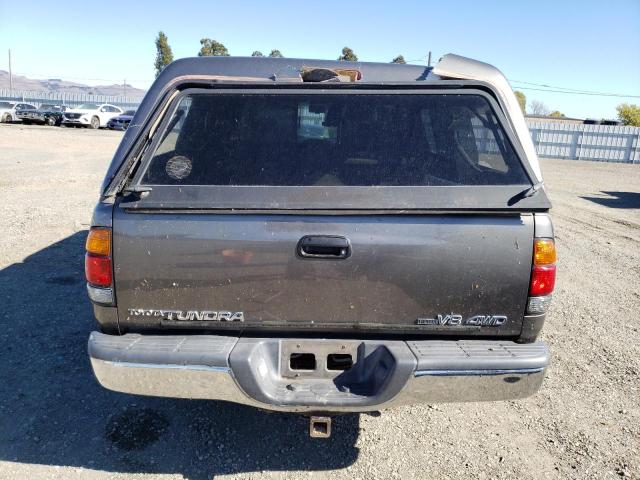 5TBBT44183S345703 - 2003 TOYOTA TUNDRA ACCESS CAB SR5 GRAY photo 6