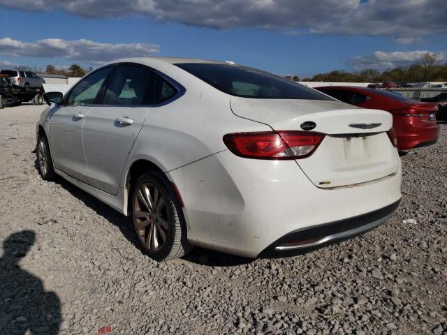 1C3CCCABXFN704731 - 2015 CHRYSLER 200 LIMITED WHITE photo 2