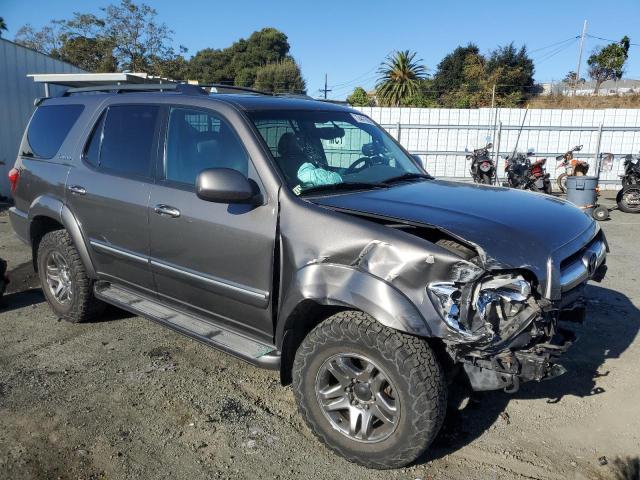 5TDBT48A65S236970 - 2005 TOYOTA SEQUOIA LIMITED GRAY photo 4