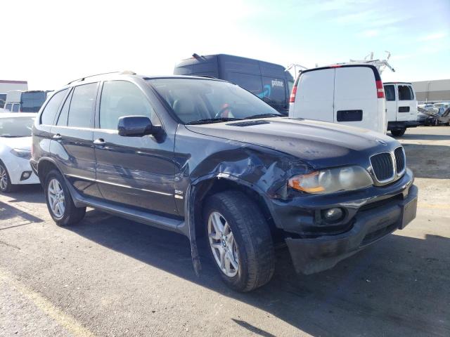 5UXFA13585LY20836 - 2005 BMW X5 3.0I BLUE photo 4