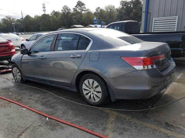 1HGCP2F39CA163722 - 2012 HONDA ACCORD LX GRAY photo 2