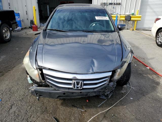 1HGCP2F39CA163722 - 2012 HONDA ACCORD LX GRAY photo 5