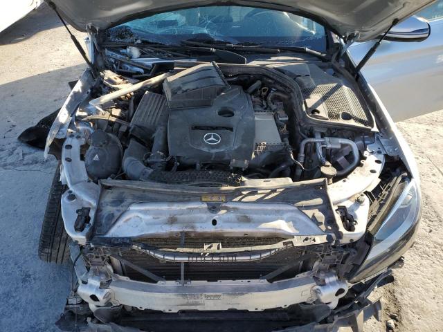 55SWF4JB4HU224271 - 2017 MERCEDES-BENZ C 300 SILVER photo 11