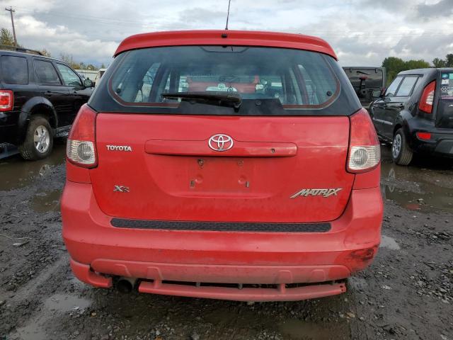 2T1KR32E14C169934 - 2004 TOYOTA COROLLA MA XR RED photo 6