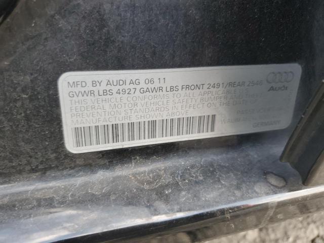 WAUBFAFLXCN002602 - 2012 AUDI A4 PREMIUM BLACK photo 12