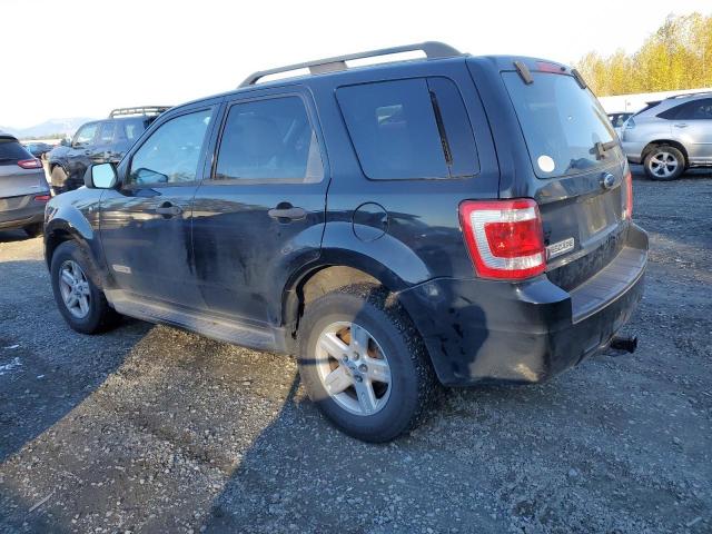 1FMCU49H08KC81780 - 2008 FORD ESCAPE HEV BLACK photo 2