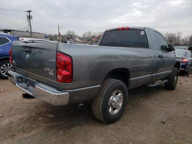 3D7KS26D67G762267 - 2007 DODGE RAM 2500 ST GRAY photo 3