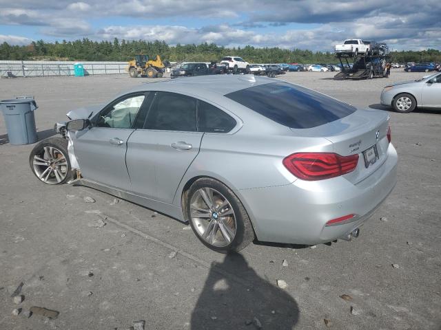 WBA4J3C56JBL03360 - 2018 BMW 430XI GRAN COUPE SILVER photo 2