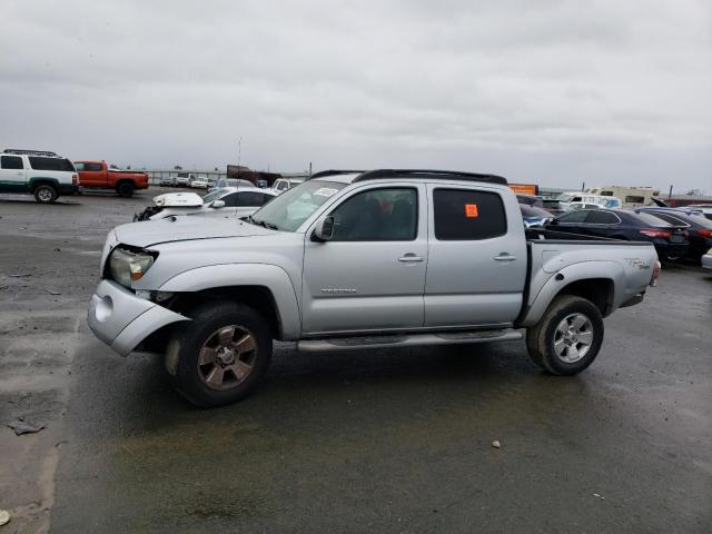 3TMLU42N29M028667 - 2009 TOYOTA TACOMA DOUBLE CAB SILVER photo 1