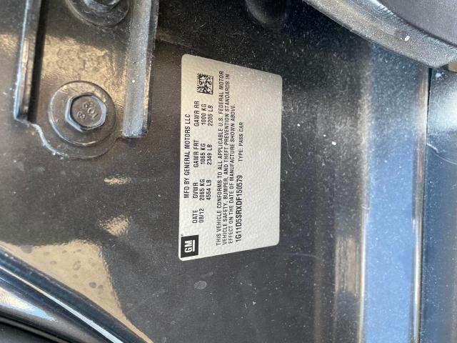 1G11D5SRXDF150579 - 2013 CHEVROLET MALIBU 1LT 灰色 照片 10