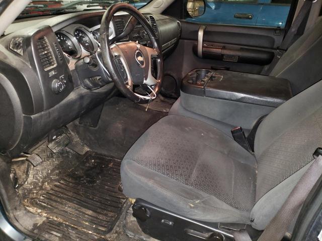 2GCEK13M171682163 - 2007 CHEVROLET SILVERADO K1500 CREW CAB BLUE photo 7