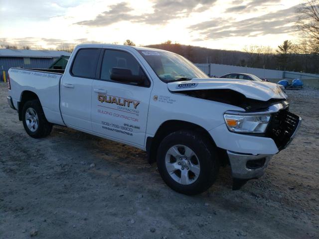 1C6RRFBG5MN697790 - 2021 RAM 1500 BIG HORN/LONE STAR WHITE photo 4