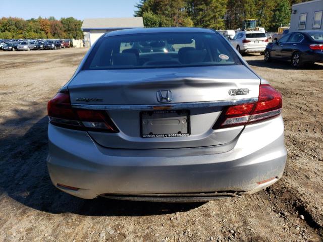 19XFB2F54EE256000 - 2014 HONDA CIVIC LX SILVER photo 6