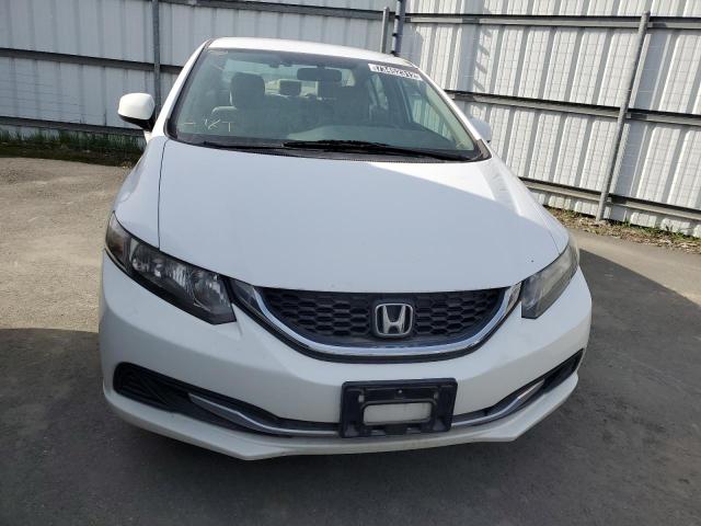 19XFB5F5XDE000041 - 2013 HONDA CIVIC NATURAL GAS WHITE photo 5