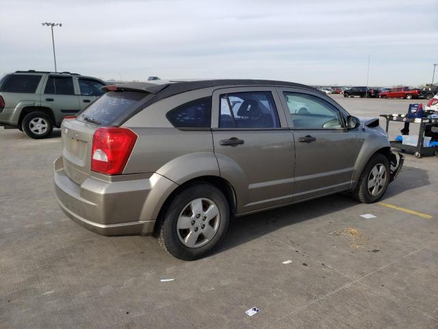 1B3HB28C77D323053 - 2007 DODGE CALIBER TAN photo 3