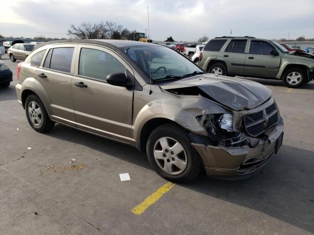 1B3HB28C77D323053 - 2007 DODGE CALIBER TAN photo 4