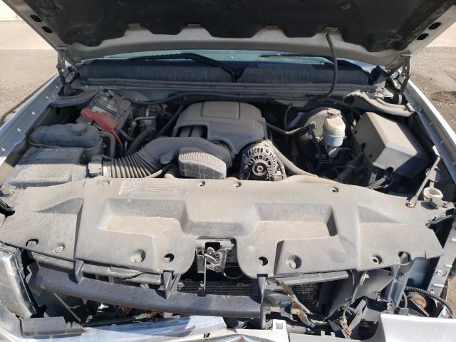 1GTSKVE31AZ140543 - 2010 GMC SIERRA K1500 SLE SILVER photo 12